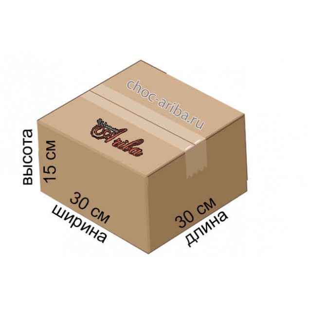 Плитки 1 КГ. шоколад молочный Ariba оптом - коробка 10 кг.